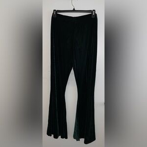 Killstar Moondance Velvet Bell Bottom Pants in Emerald NWT Plus Size 4X